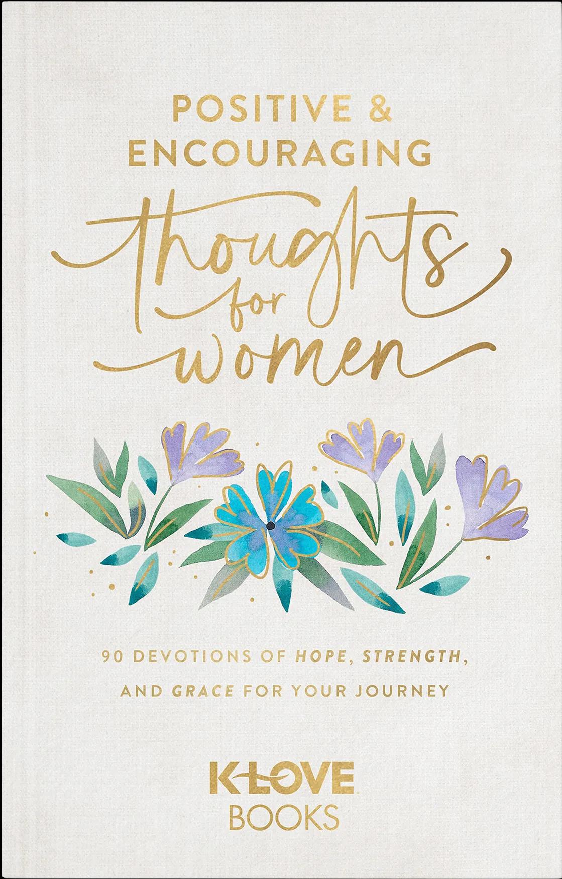 Cover of the book "Positive & Encouraging Thoughts for Women"
