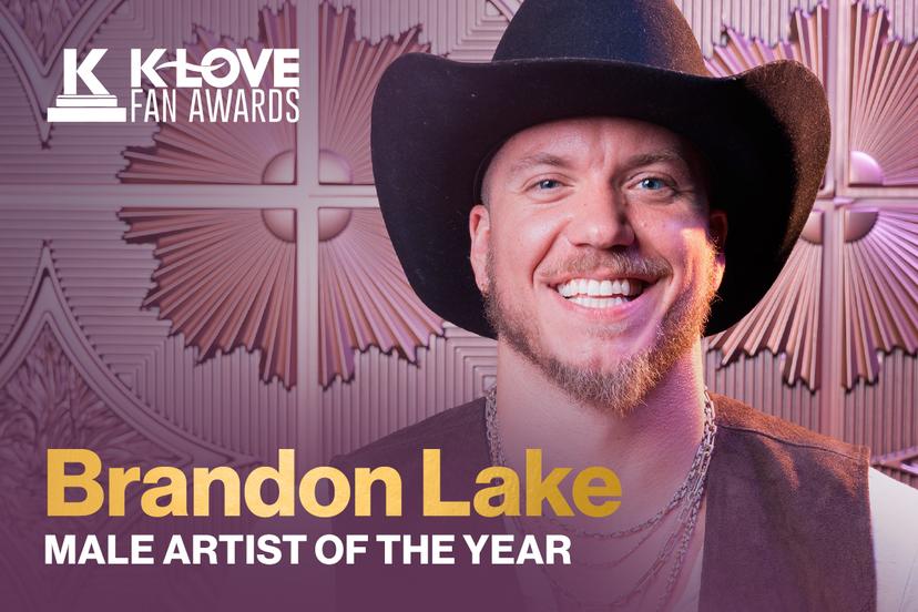 Brandon Lake Wins Male Artist of the Year at the 2025 KLOVE Fan Awards