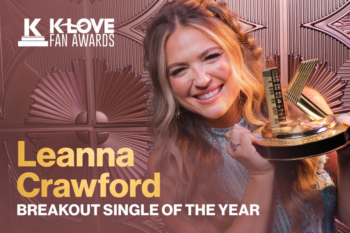 Leanna Crawford Wins Breakout Single of the Year at the 2025 KLOVE Fan Awards