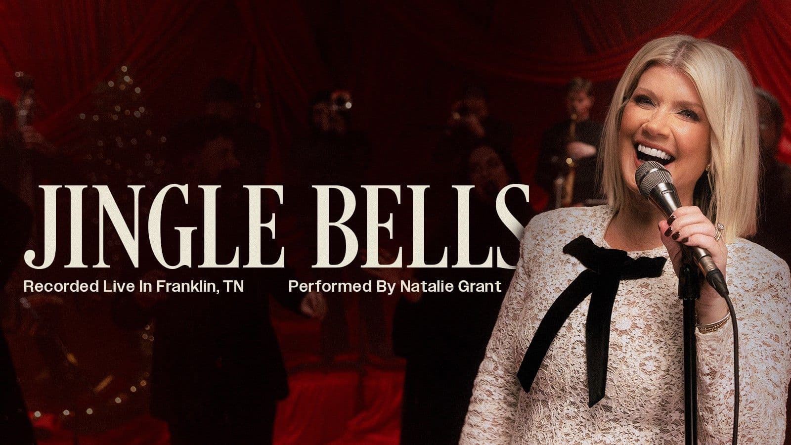 Jingle Bells performed by Natalie Grant recorded live in Franklin Tennessee