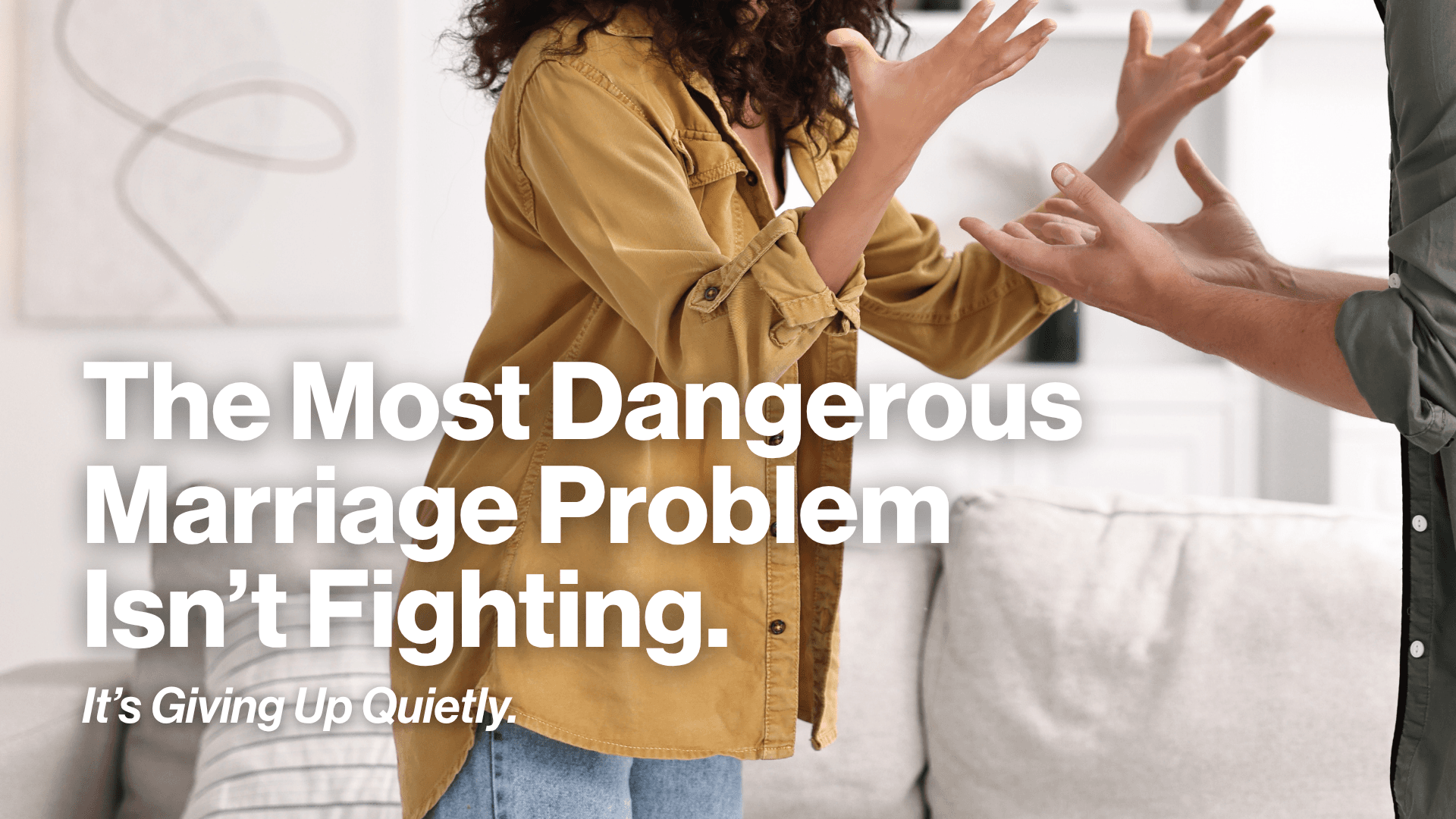 The Most Dangerous Marriage Problem Image