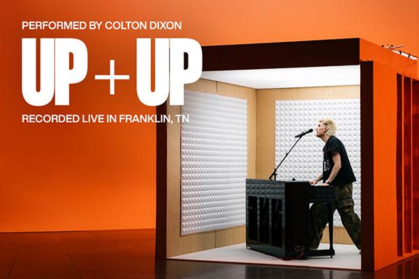 Up and Up performed by Colton Dixon recorded live in Franklin Tennessee