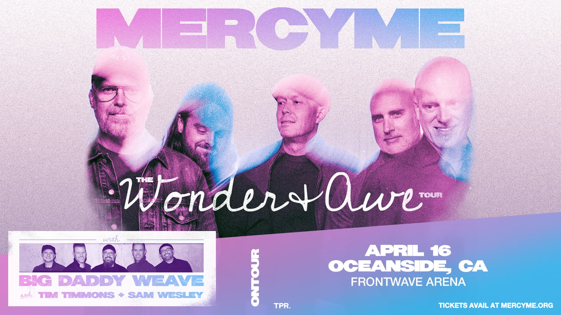 MercyMe: The Wonder + Awe Tour