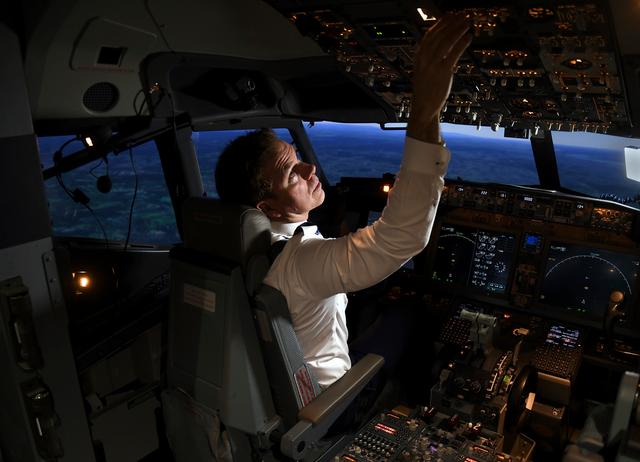 Capt. Miles Morgan, managing director of flight training for United Airlines