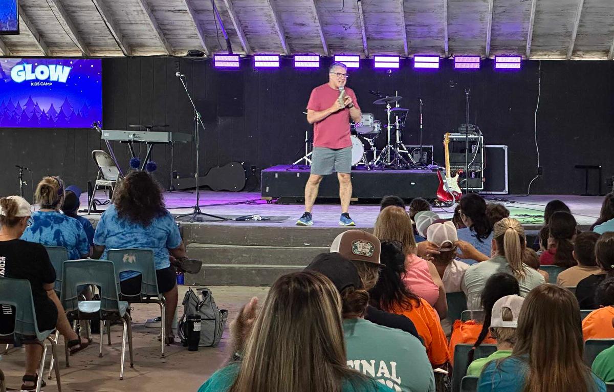 "It was a great opportunity for the kids to learn about trusting God and their leaders." 