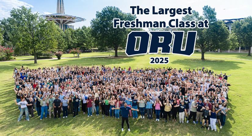 This historic class is another milestone in ORU’s record-setting growth. 