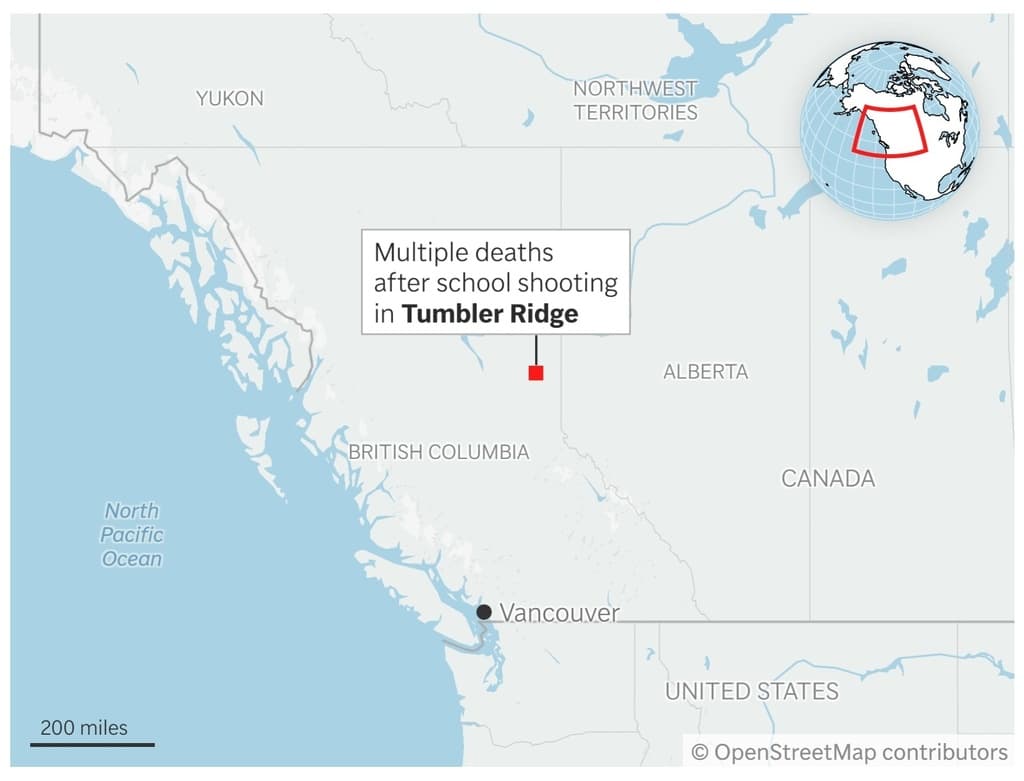 9 Lives Lost, 25 Injured In School-Related Shooting In Small Canadian Town