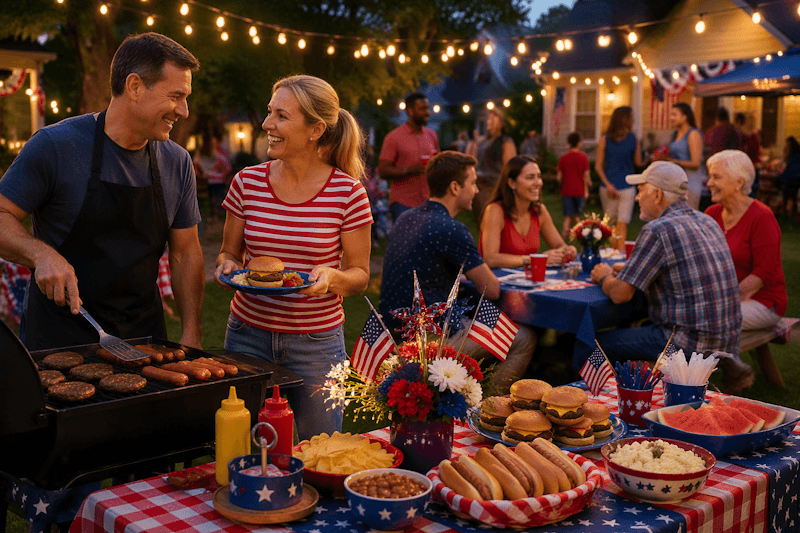 (John 8:31-32) From All Of Us At K-LOVE, Happy Independence Day, Enjoy Your 4th 
