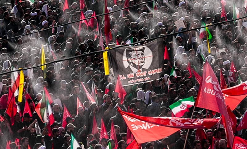 Funeral And Vengeance Vows For Late Ayatollah, But New Ayatollah Doesn't Attend
