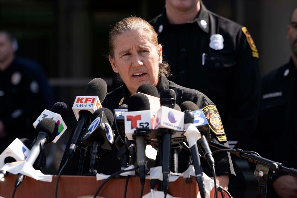 Los Angeles Fire Department Chief Kristin Crowley 