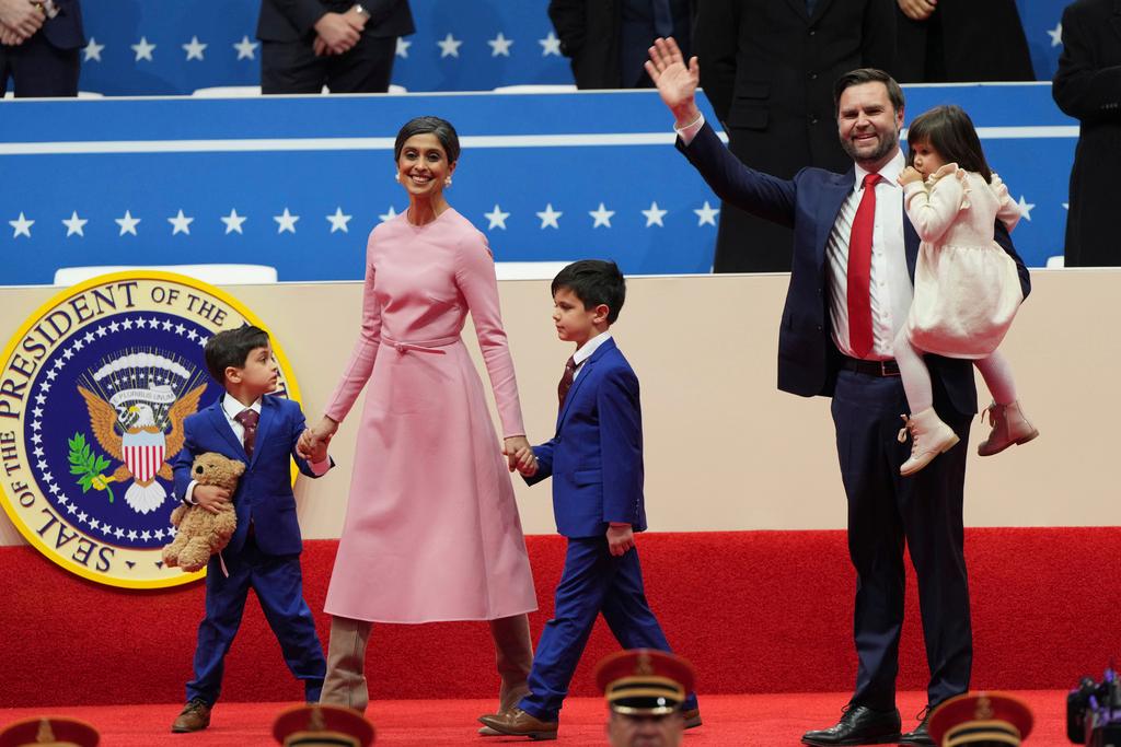 Vice President JD Vance and family