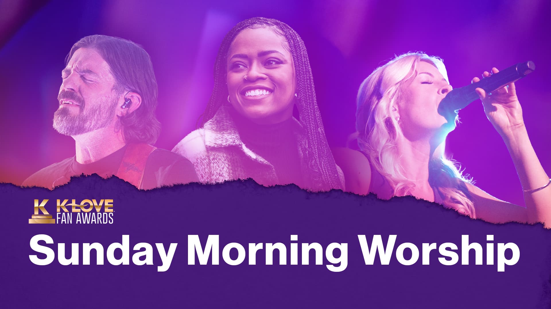K-LOVE Fan Awards 2026 Sunday Morning Worship Lineup Announced