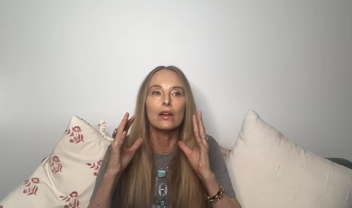 Chynna Phillips Baldwin on a zoom call