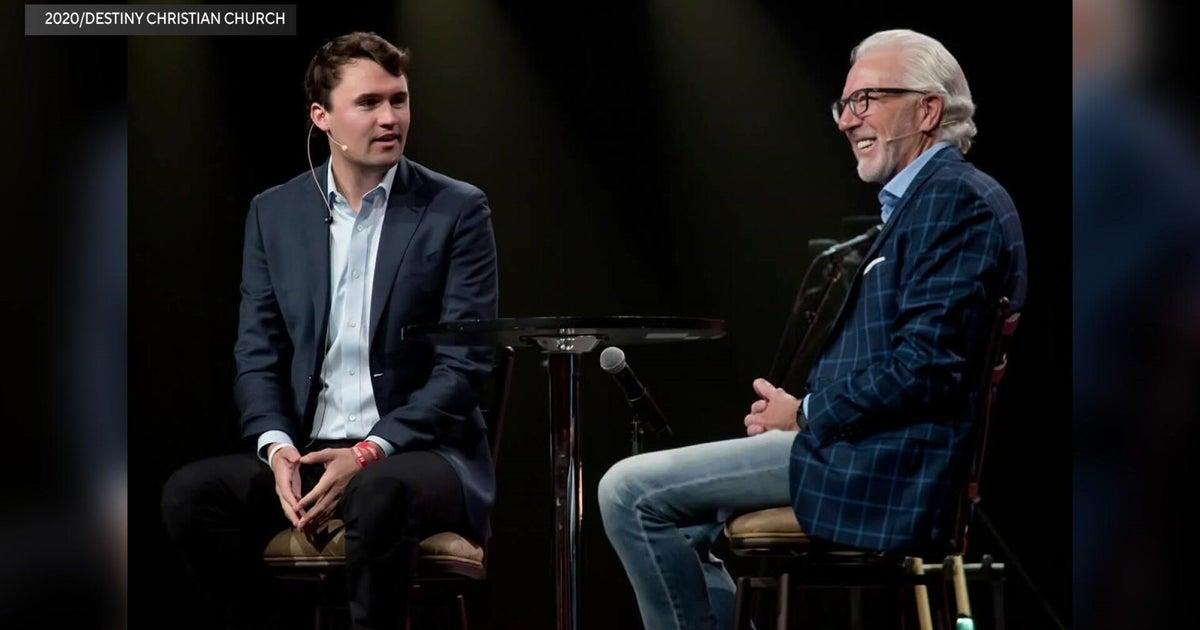 Charlie Kirk and Pastor Farrington