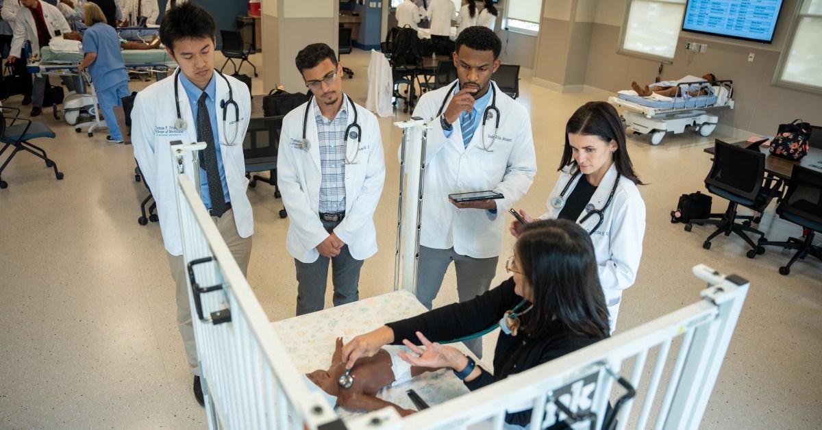The first medical students at Belmont University's Frist College of Medicine 