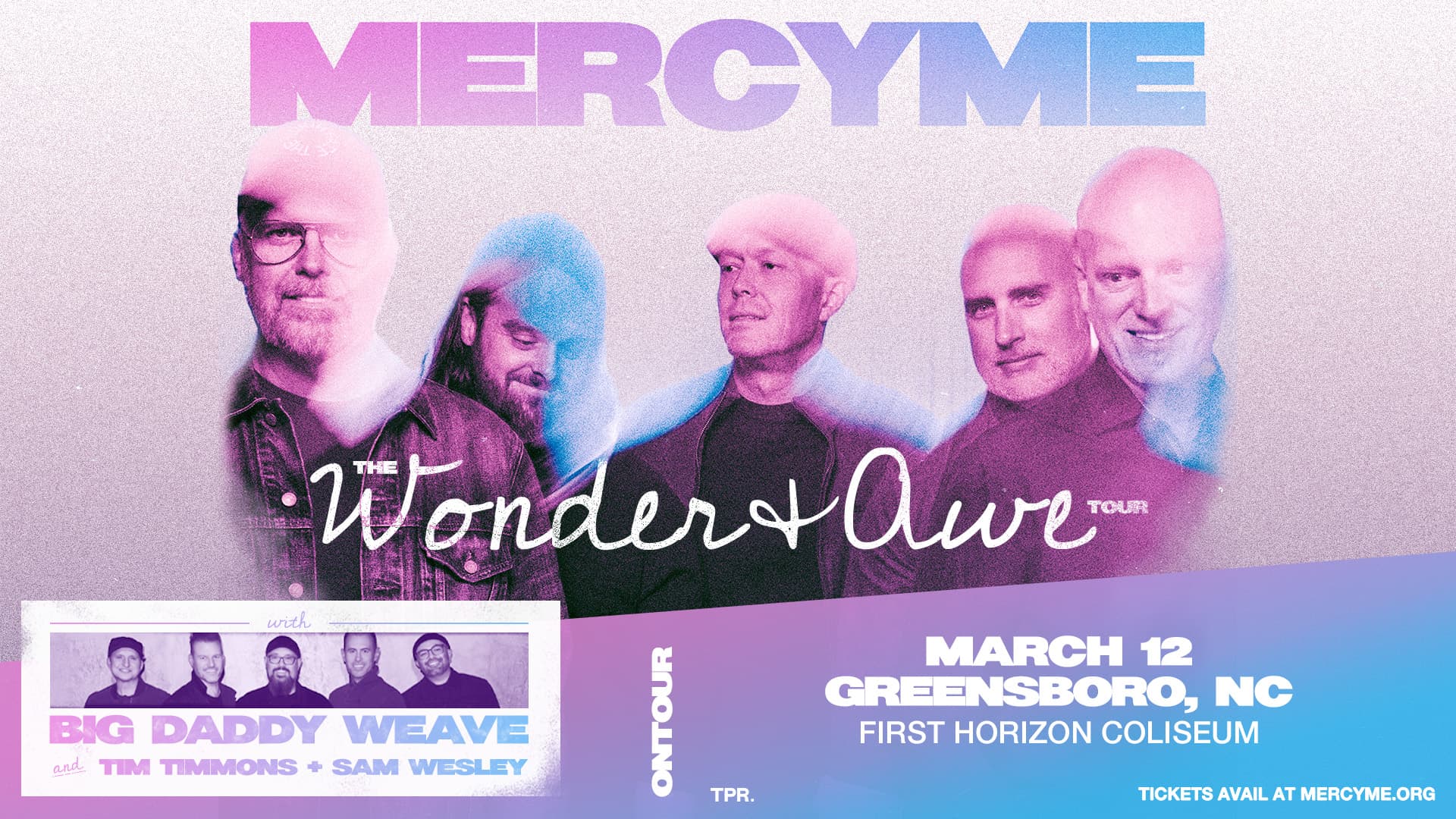 MercyMe: The Wonder + Awe Tour