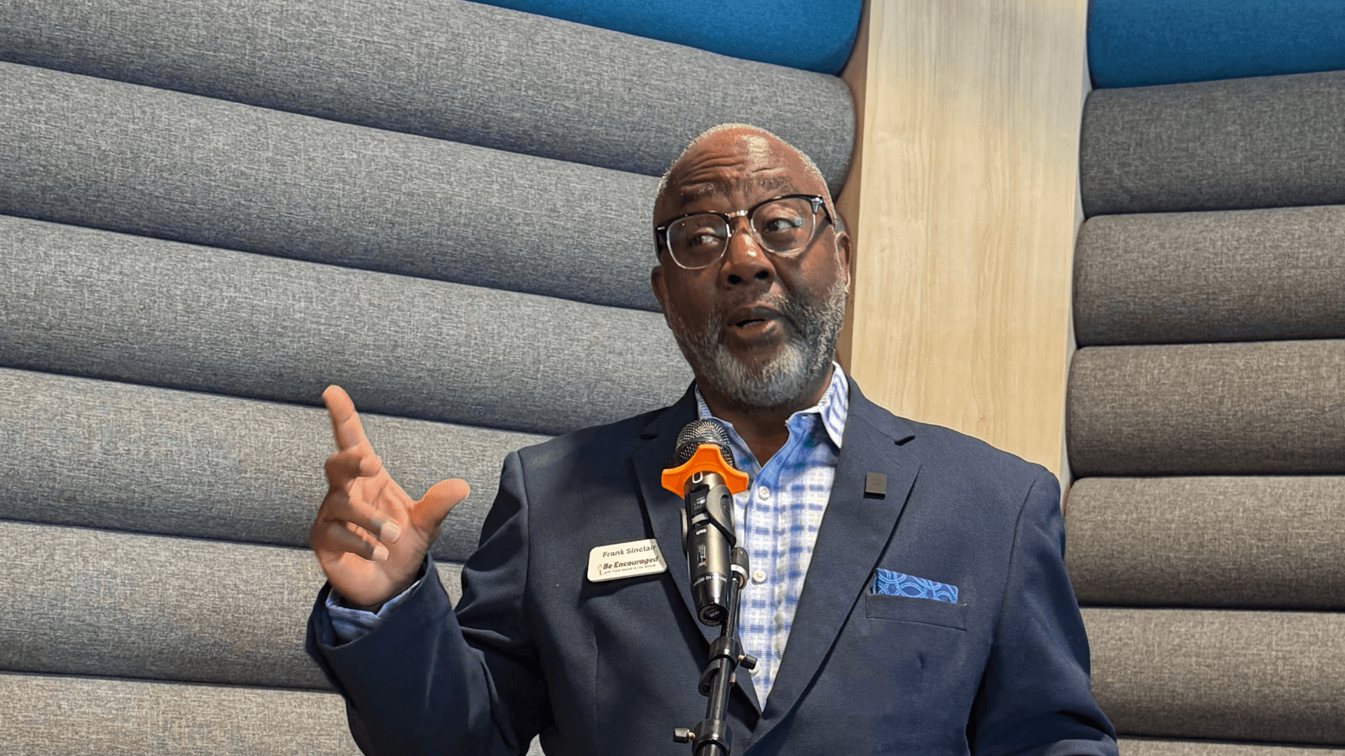 Frank The Encourager: Sinclair Uses Lessons From Rock-Bottom To Inspire Thousands (+Podcast)