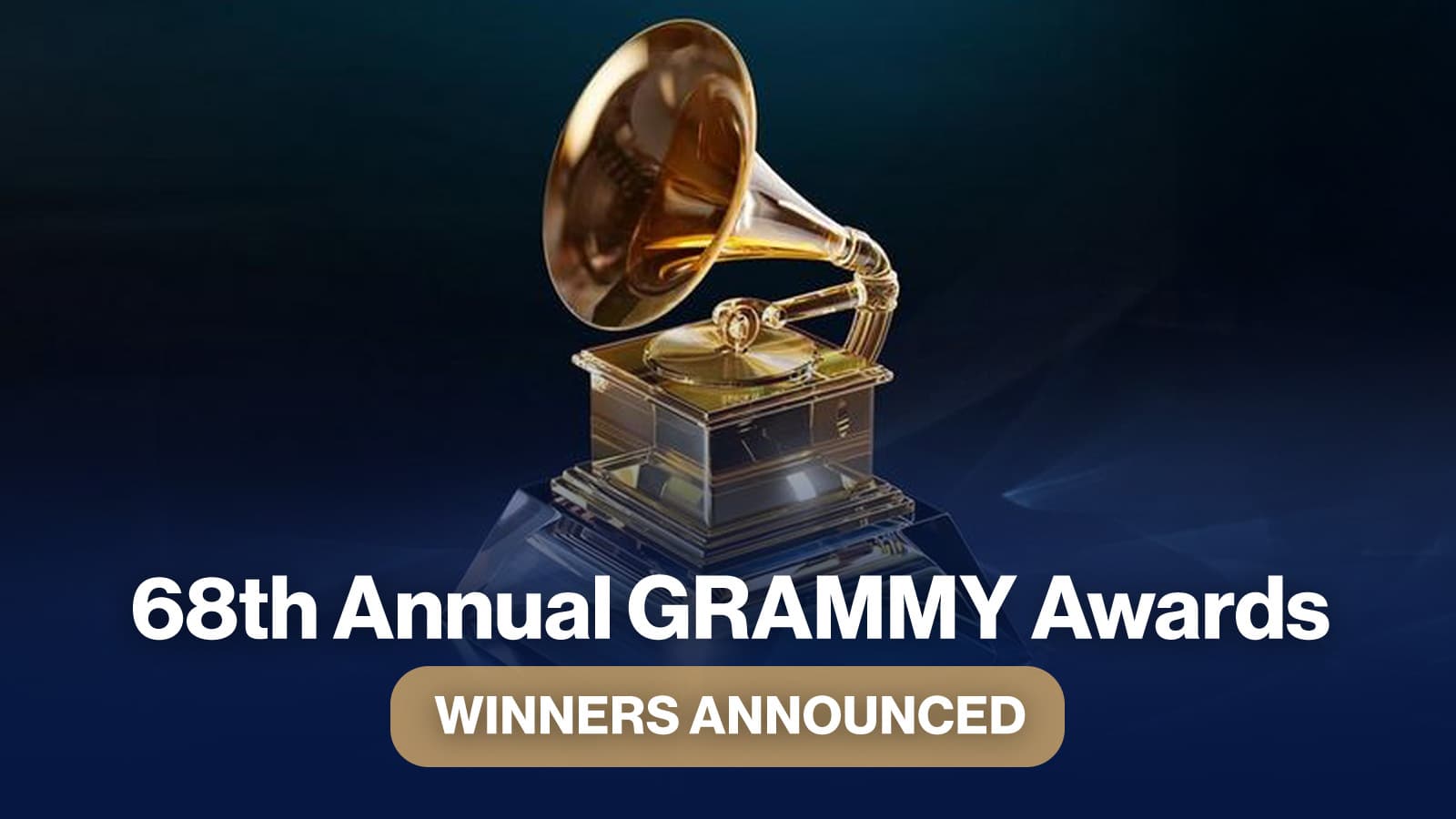 68th Annual GRAMMY Awards Winners Announced