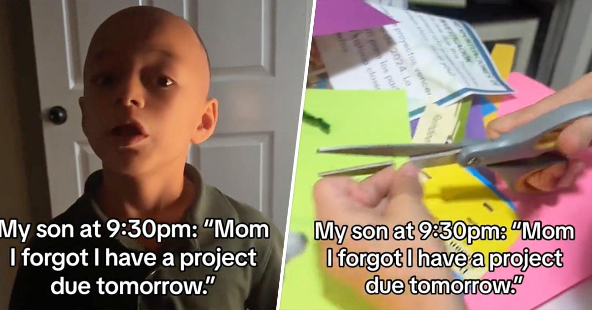 a now-viral TikTok video, an apologetic Leo confesses to his mother